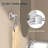 Toilet Paper Holder Wall Mount And Hand Towel Ring Set, Sus 304 Stainless Steel Double Post Pivoting Tissue Roll Holder, Modern Bathroom Hardware Accessories Set-117446446