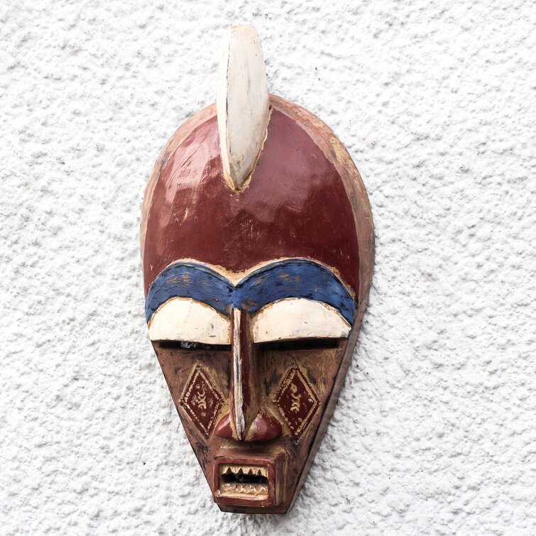 World Menagerie Dan Arches African Wood Mask Wall Décor - Wayfair Canada