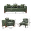 Ensembles de salon vert-10958696