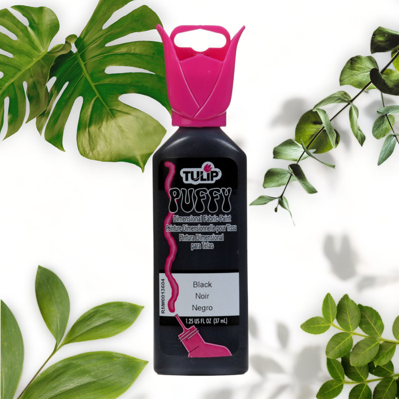 PuffArt 3D Fabric Ink Jet Black 1.25oz