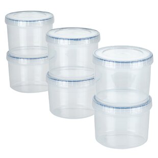 36 Pack Reusable Small Plastic Freezer Storage Container Twist Top Deli  Jars with Screw Lid for Food Round Wide Mouth Lunch Snacks Cup, Freezer