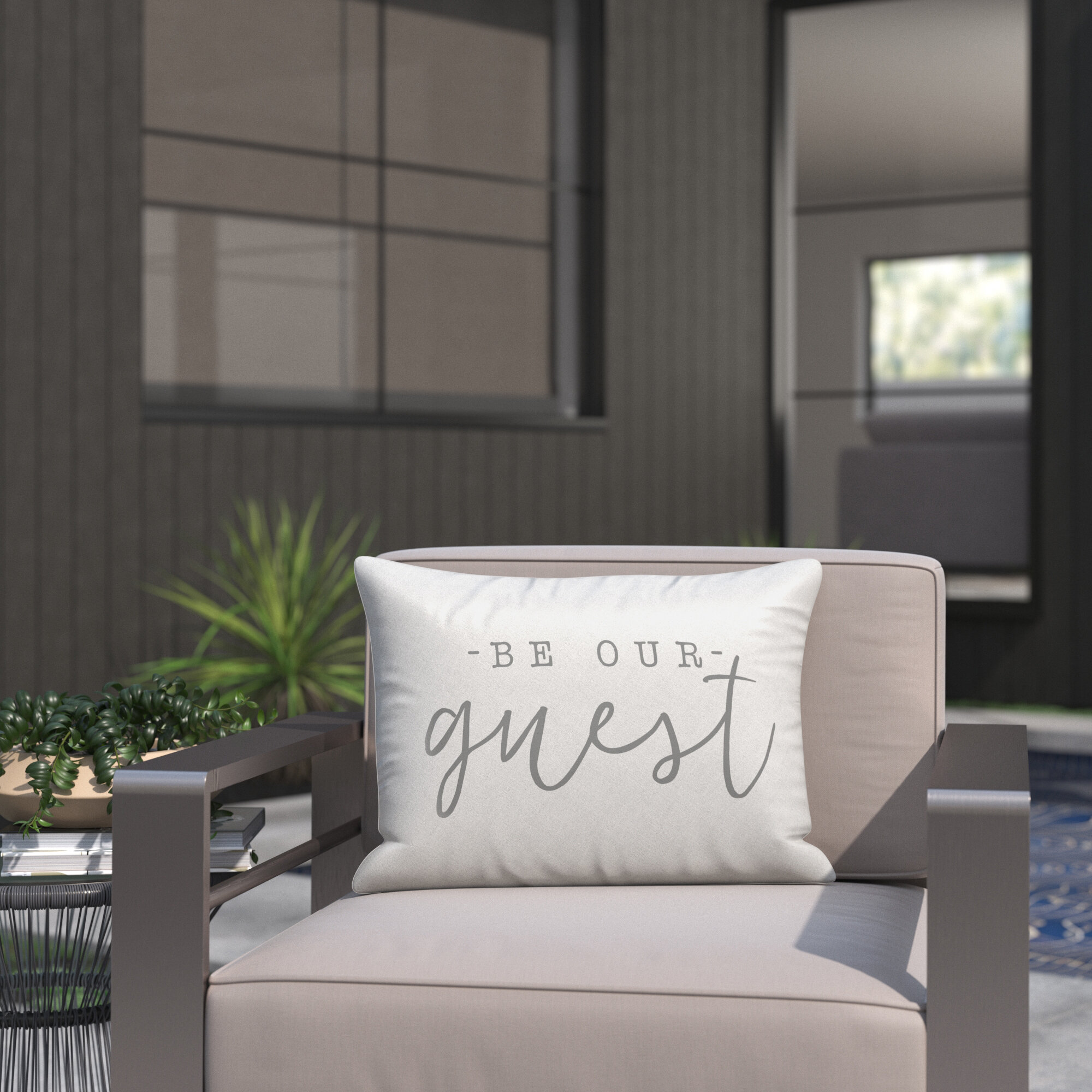 Be my guest sales pillow