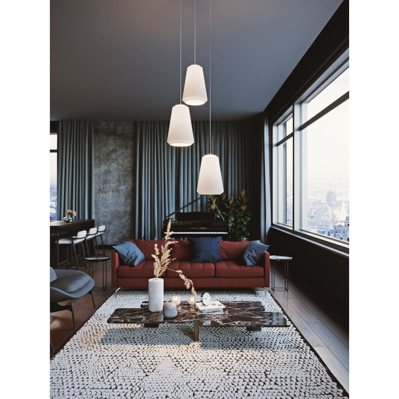 Luminaire suspendu triple Huse