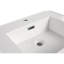 Lavabo de salle de bain en résine - touche chêne blanc américain, 23,88 po Profondeur x 17,93 po, largeur 4,98 po, poids du produit 39,22 lb