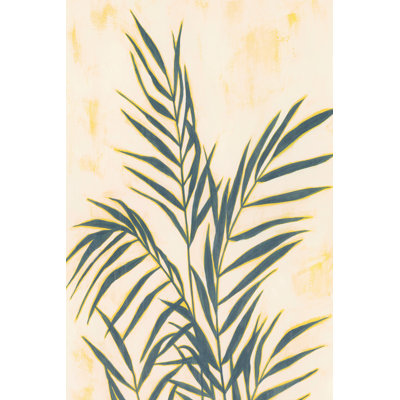 Sunset Fronds II - Wrapped Canvas Painting