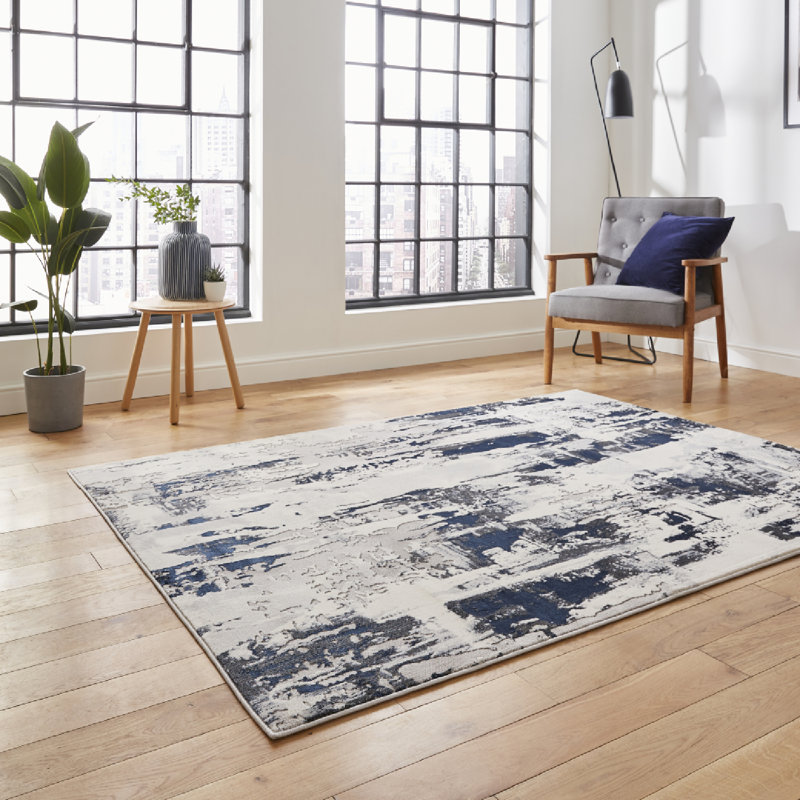 Apollo area rug Machine Woven Rectangle Grey, Rectangle 80 x 150cm