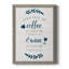 «Coffee and Wine», art textuel sur toile-61336365-61336368
