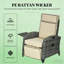 Méridienne inclinable, Fauteuil inclinable d'extérieur-649466638