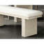 Finition naturelle en queue d'aronde anglaise avec base de socle 1pc Modern Farmhouse Design