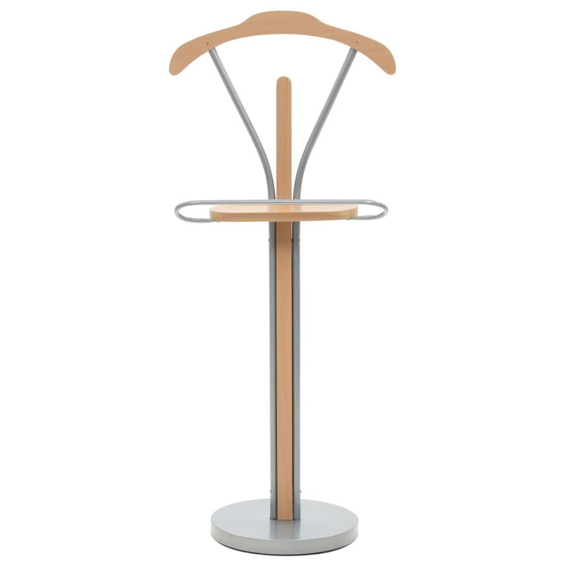 Salyer Freestanding Valet Stand, Natural