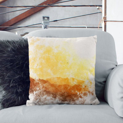 Mountain Layers Cushion with Filling