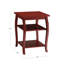 Table de bout moderne avec 2 tablettes, table d'appoint-694674507-694674508