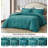 Nora Washed Microfiber Ruffled Comforter Set-963792933-956327764