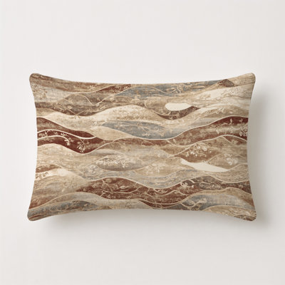 Flowing Grace Indoor And Outdoor Throw Pillow