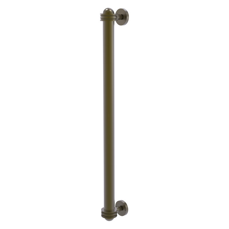 Poignée d'électroménager 18 po pour réfrigérateur, Laiton antique
