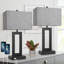 Lampe de bureau en métal avec prise USB-1174154615
