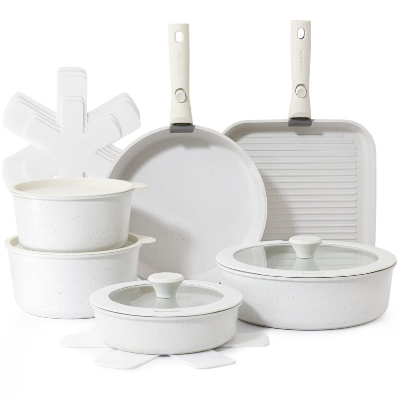 17 - Piece Aluminum Cookware Set