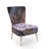 Abstract Purple Polyester Blend 3 selected