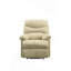 Fauteuil inclinable souple, fauteuil inclinable en tissu tissé beige-1910390149