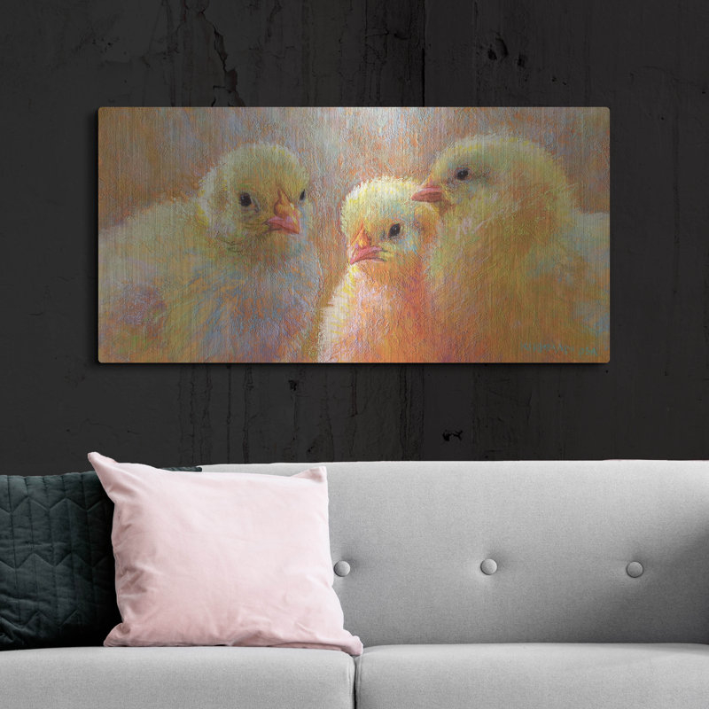 "Chick Clique" par Rita Kirkman, H 24 po x l 48 po