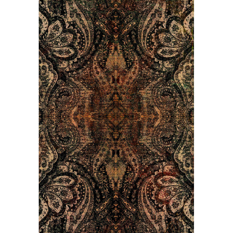 Tapisserie 1 - peinture sur toile tendue, H 12 po x l 8 po