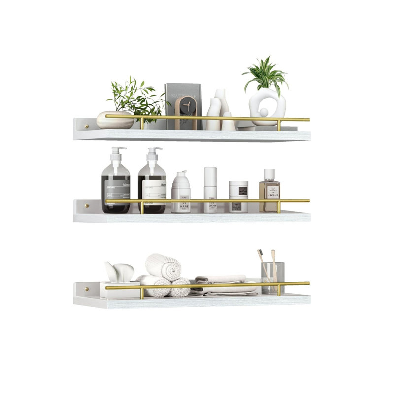 40cm W Wall Mounted Shelving Unit