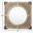 Moreau Rattan Square Mirror