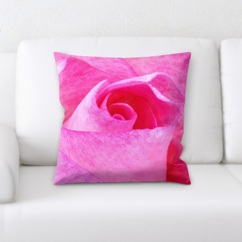 Coussin rose