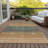 Washable Striped Indoor / Outdoor Rug-1791760127