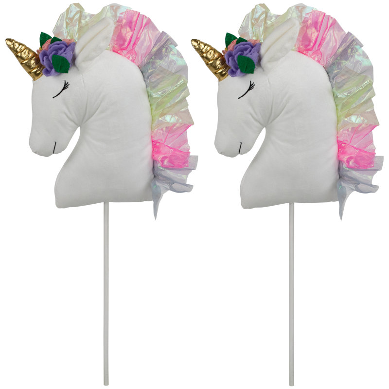 Ensemble de 2 choix de licorne en peluche 24 po