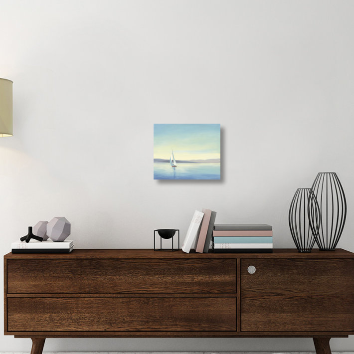 «Heading Home», toile tendue par Julia Purinton, H 18 po x l 18 po x P 1,5 po
