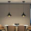 Judge 1 - Light Black Single Pendant-17189078