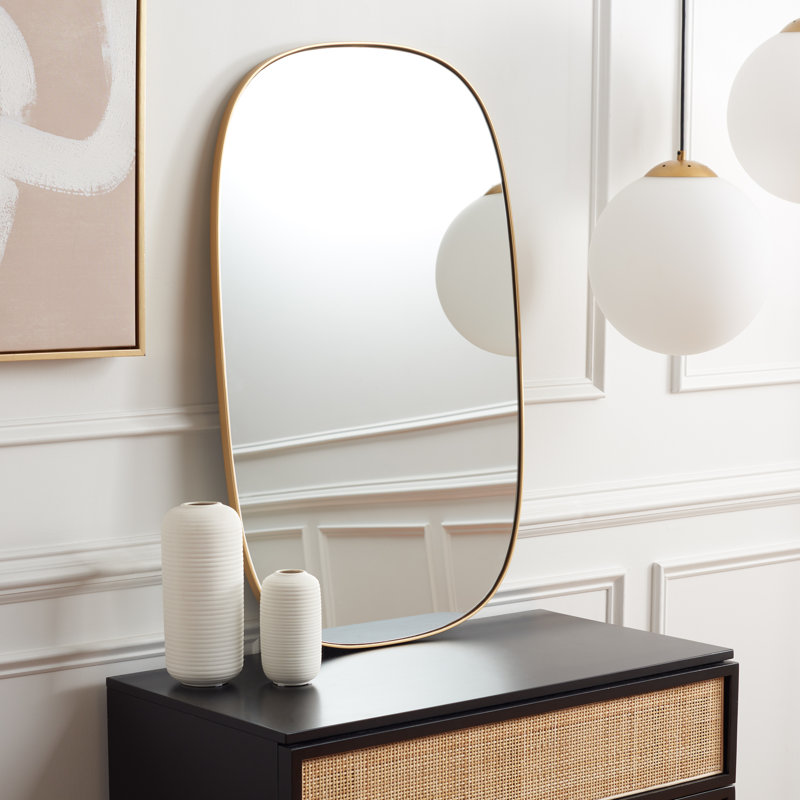 Miroir d'appoint Aulora, Or
