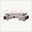 Canapé modulaire rembourré 5 pièces Xareni-950637202