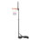 VEVOR Adjustable Height 32'' W Rust Resistant Metal Portable Full-Size Basketball Hoop