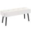 Doyline Polyester Upholstered Bench-579909087