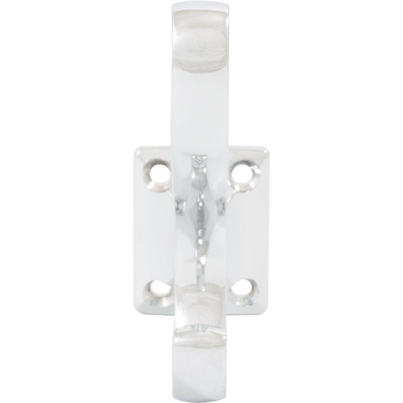 Blaiden Steel Wall Wall Hook, Polished Chrome