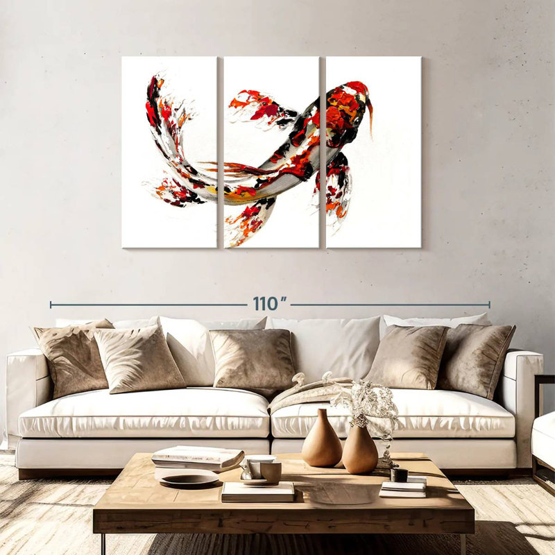 Poisson koi simple Brampt, H 48 po x l 74 po