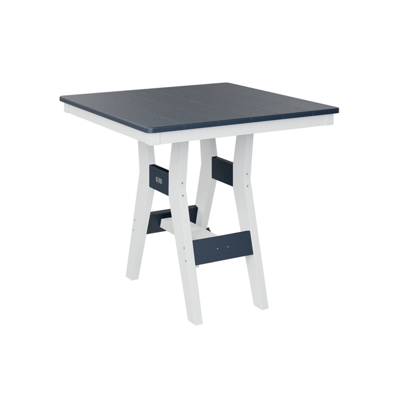 Table de bar berlinoise berlinoise, Marine, H 30,37 po x l 33 po x P 33 po