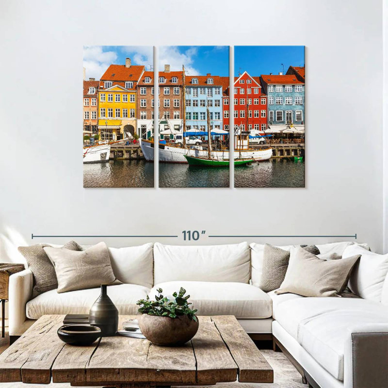 Quai Sebbie Nyhavn, H 48 po x l 74 po