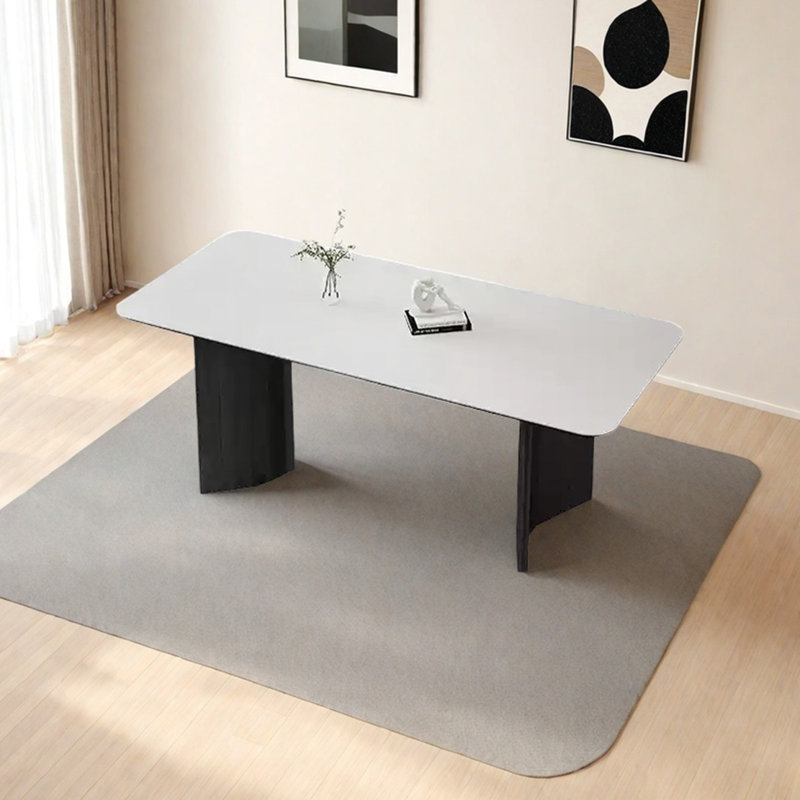 Table de salle à manger, H 29,52 po x L 78,74 po x l 35,43 po