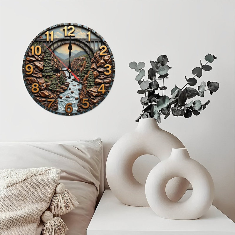 Horloge murale River Canyon