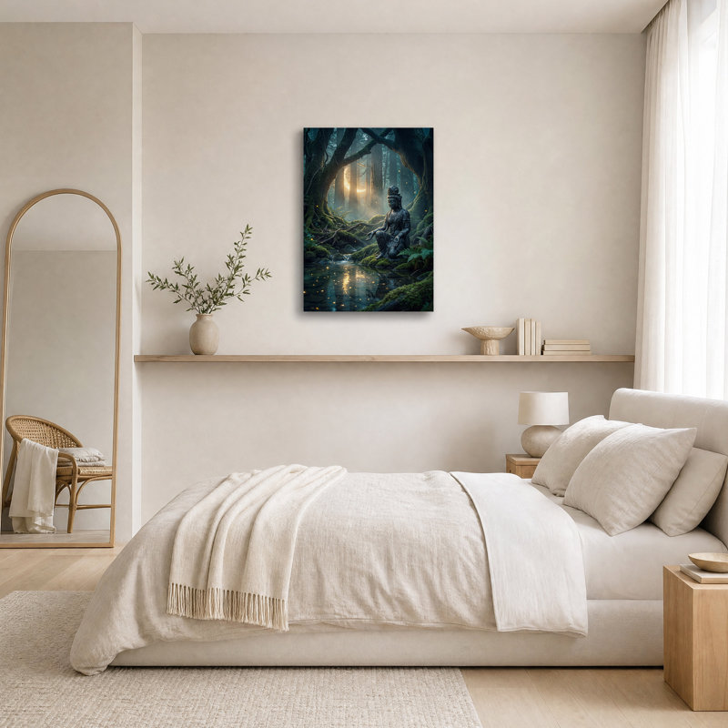 Art mural sur toile foncé, H 36 po x l 24 po