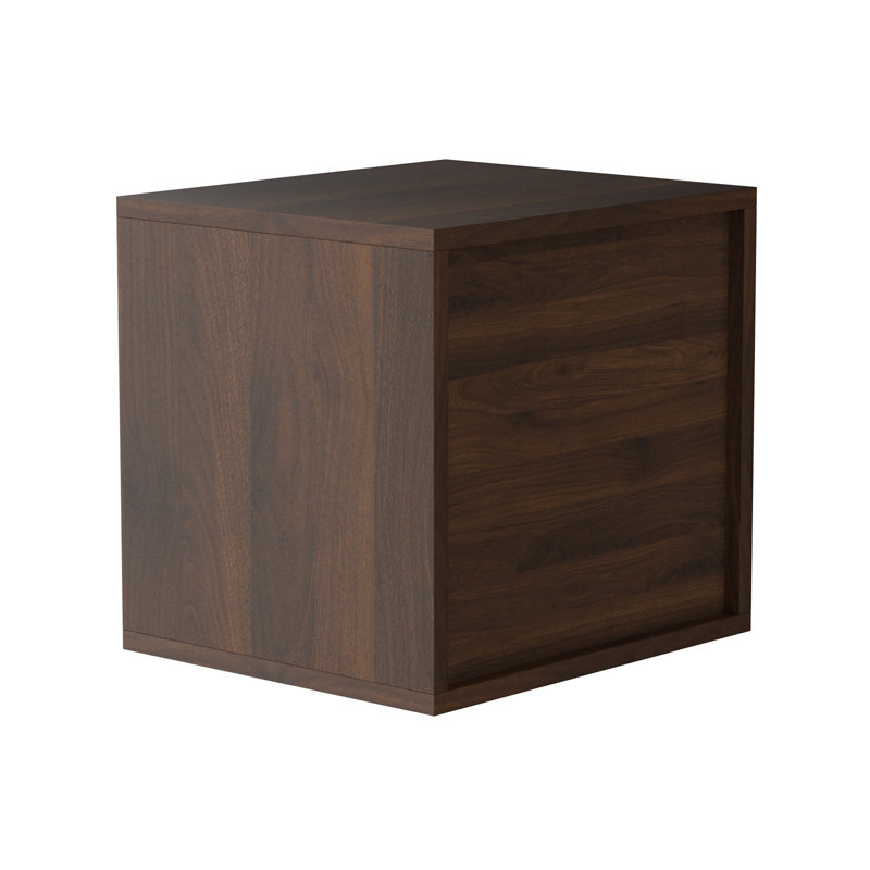 Merrideth 13.9'' Wide File Cabinet, Brown