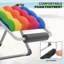 Chaise longue inclinable et pliante