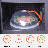 1pc Non-Stick Microwave Splash Cover - Transparent, Anti-Sputtering, Anti-Oil, Reusable, Airtight