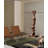 64.96" Brown Wood Decorative Objects