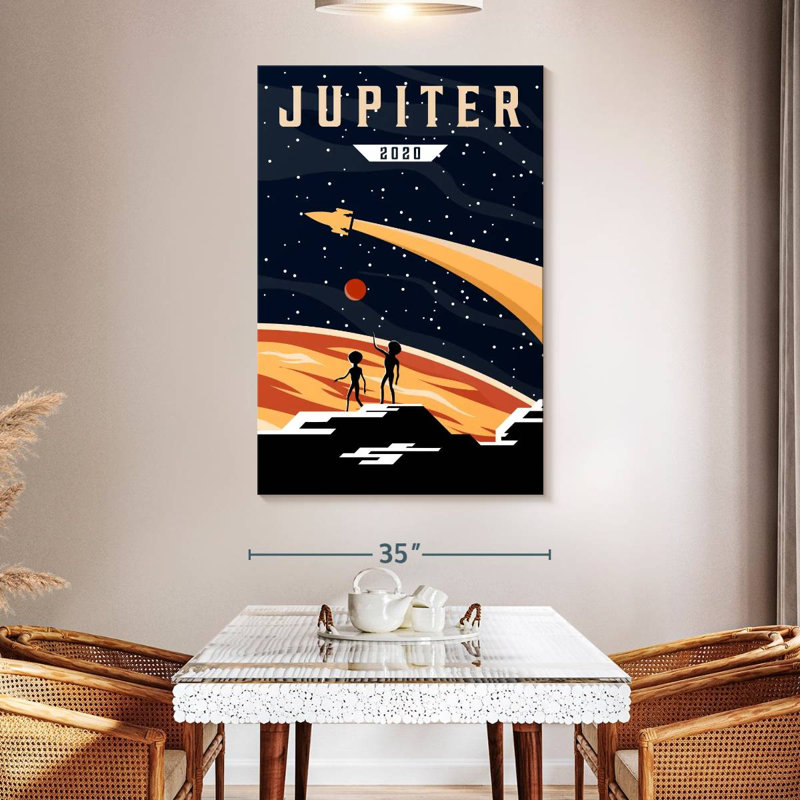 Oberle Jupiter Expedition, 51" H x 34" W