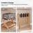 Folding Bamboo Luggage Rack-117549095