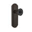 Deco Plate with Crystal Black Door Knob-1989363704-1989363708
